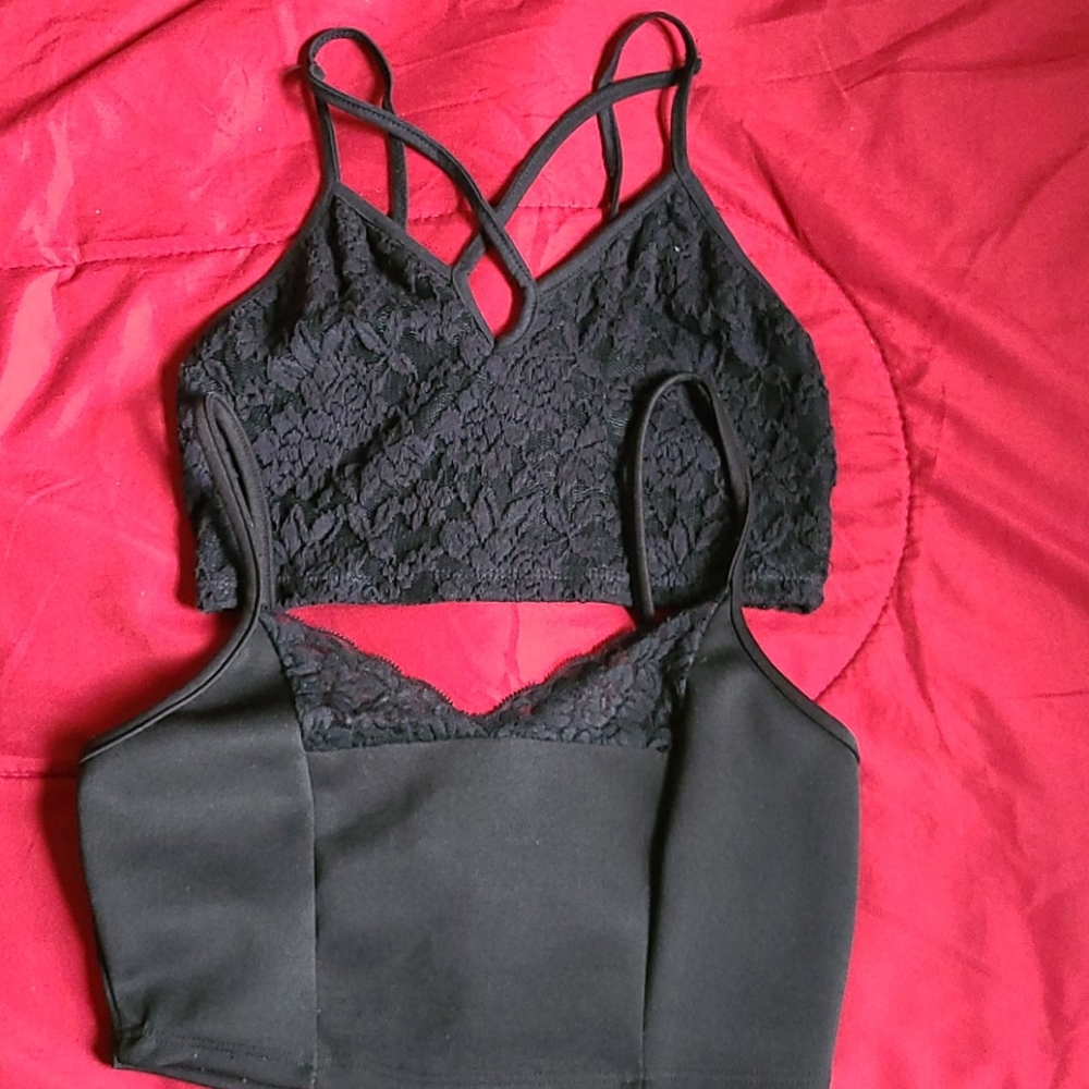 2 small tops